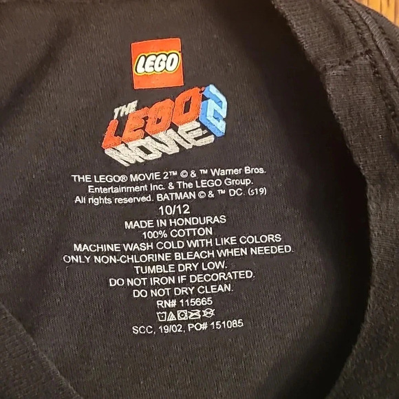 **4/$20 TEES**Lego Lego Movie Everything is Awesome black shirt size 10/12 LOT A - Picture 3 of 5